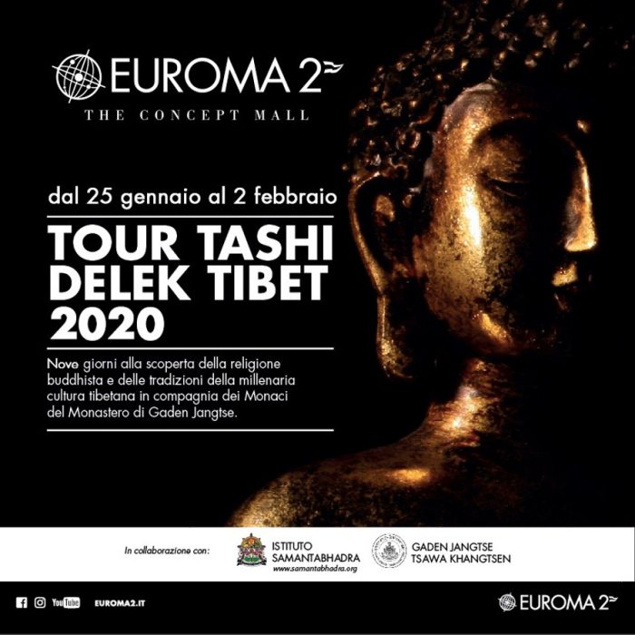Euroma2 ospita il Tour Tashi Delek Tibet 2020