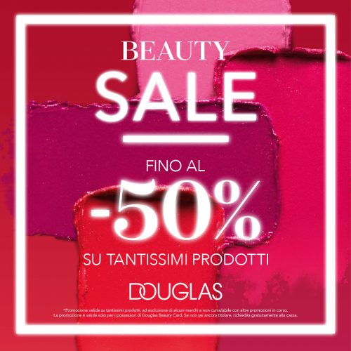 Promo Speciale Beauty Sale da Douglas…