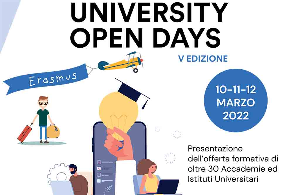 Al via University Open Days
