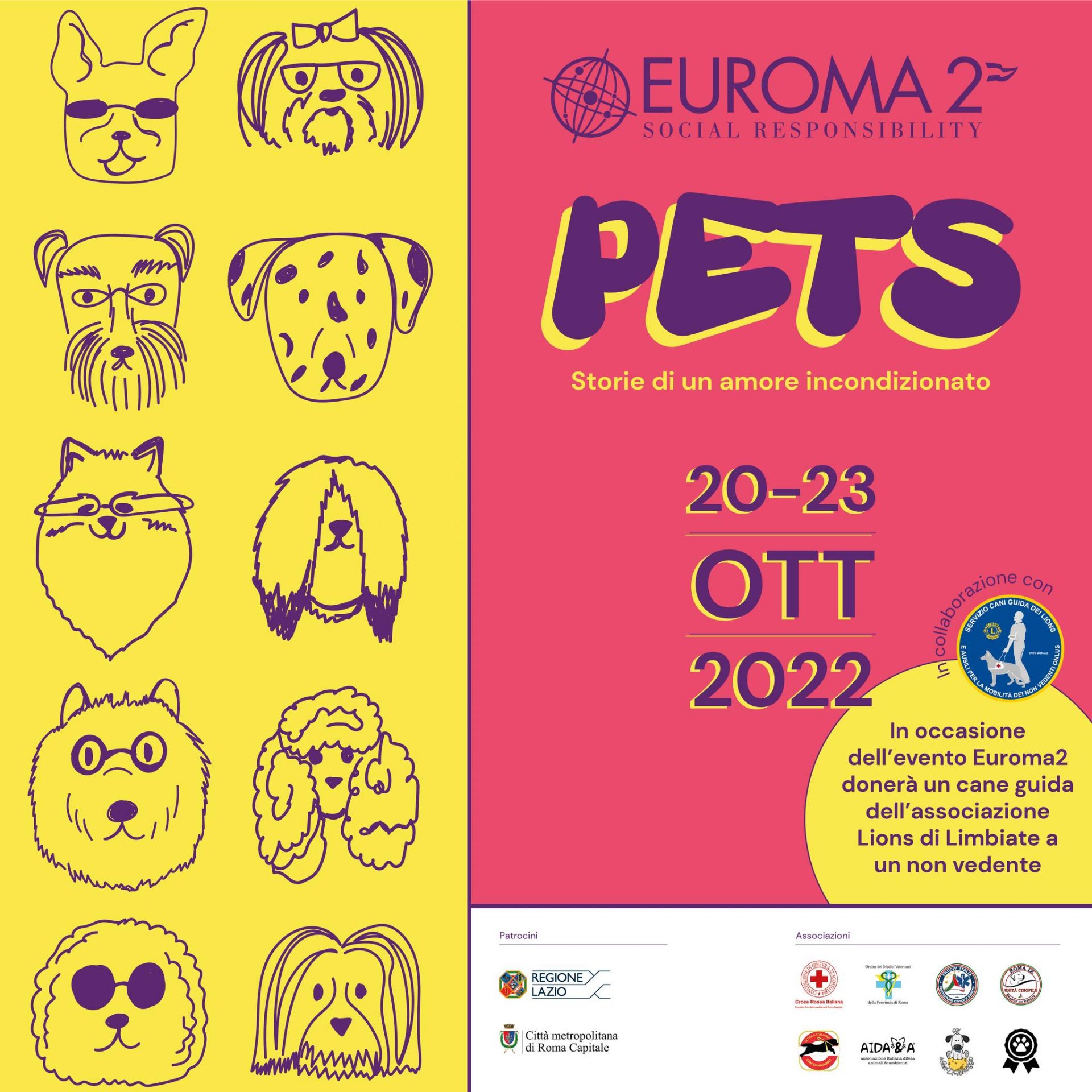 “PETS – Storie di un amore incondizionato” torna a Euroma2