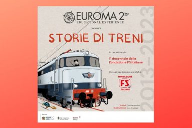 Mostra fotografica sui Treni delle FS a Euroma2