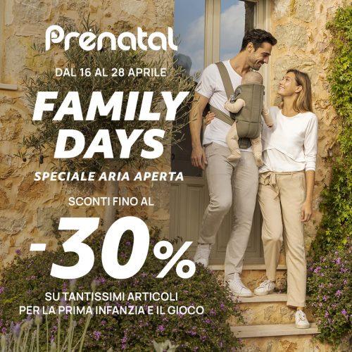 Promo PRÉNATAL | FAMILY DAYS